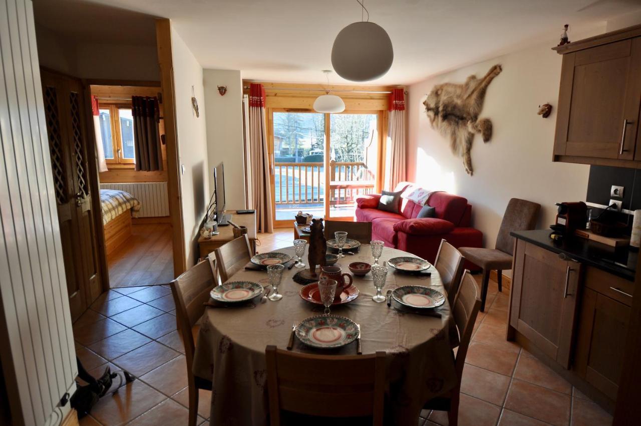 Residence Les Chardons Argentes Samoëns Eksteriør billede